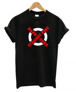 Cm Punk Straight Edge – Custom Heat Pressed Adult T shirt