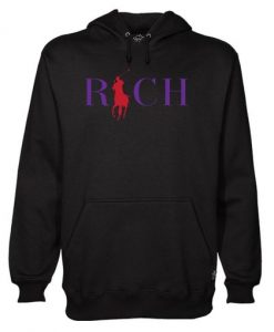 Country Club Rich Black Hoodie