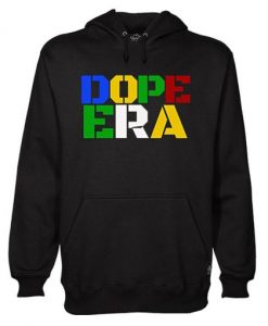 Dope Era 90s Nineties Colorful Hoodie