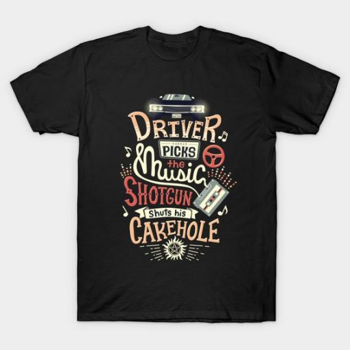 Driver Picks the Music T-Shirt