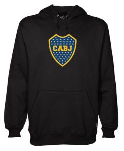 Escudo Del Club Atletico Boca Juniors Hoodie