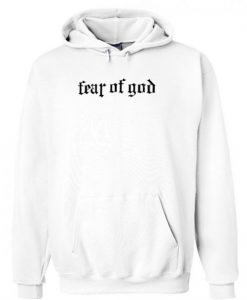 Fear Of God Font Hoodie