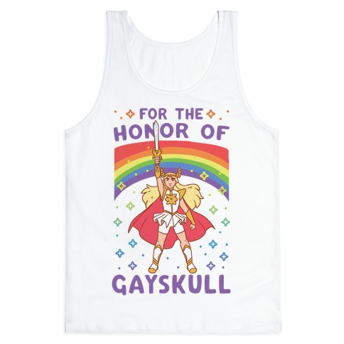 For the Honor of Gayskull Tank Top NA