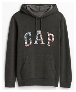 GAP USA Flag Arch Logo Hoodie