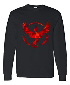 Geometric Team Valor Pokemon Go CREWNECK Sweatshirt