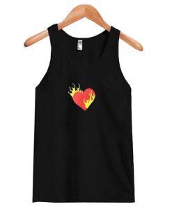 Heart Fire Tank-top