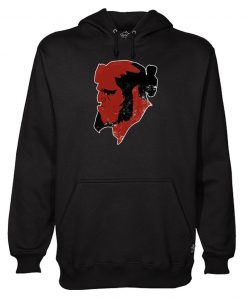 Hellboy Face Black Hoodie