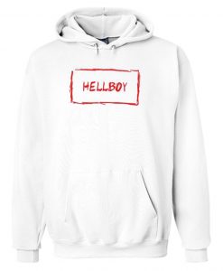 Hellboy White Hoodie