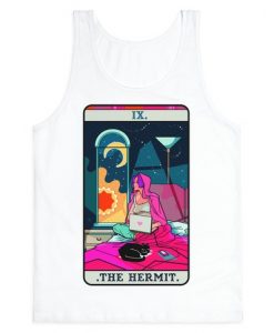 Hermit Tarot Card Tank Top NA