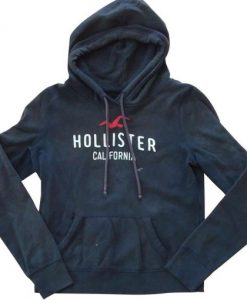 Hollister California Navy Blue Hoodie