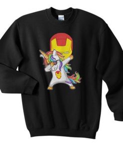 Iron Man Unicorn Dabbing Sweatshirt