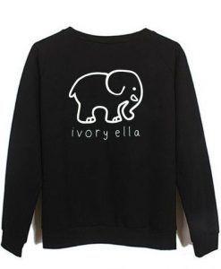 Ivory Ella Back Sweatshirt