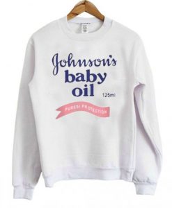 Johnson’s Baby Oil Sweatshirt