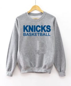 Knicks Basketball Grey Sweatshirt