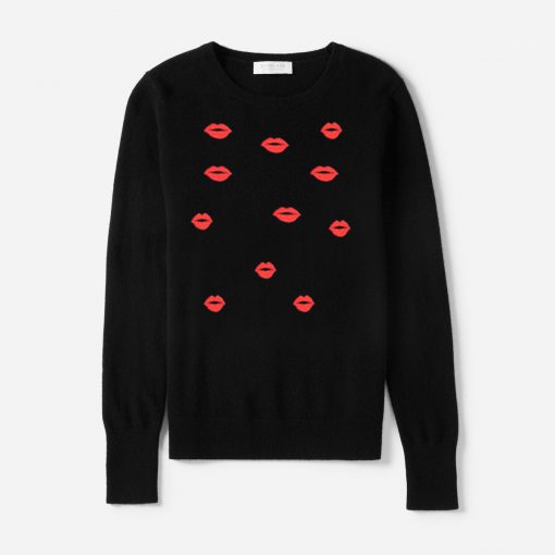 Lady Rouge Lips Sweatshirt