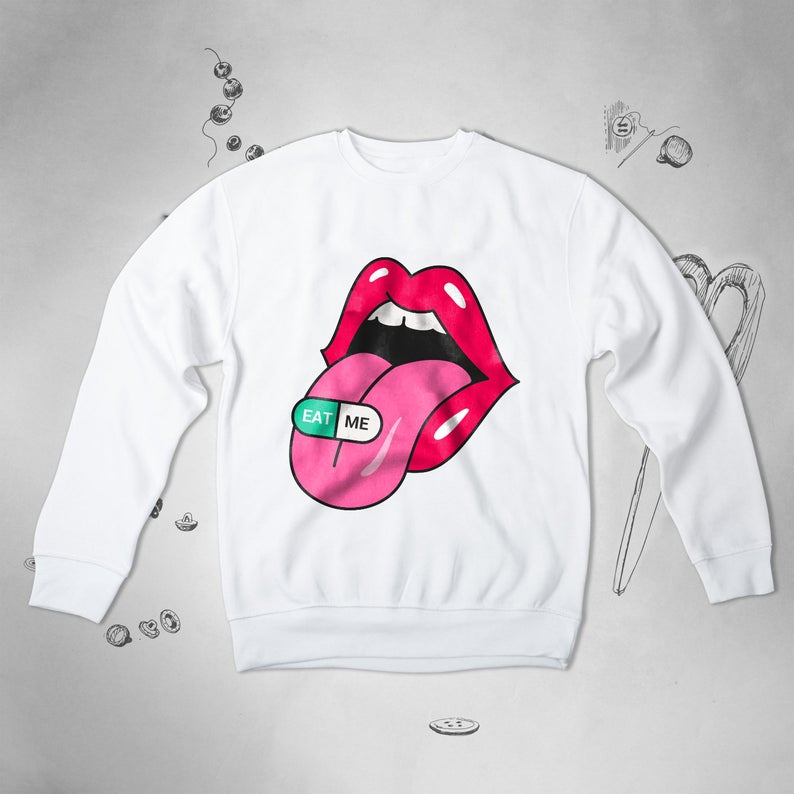 Lips sweatshirt NA