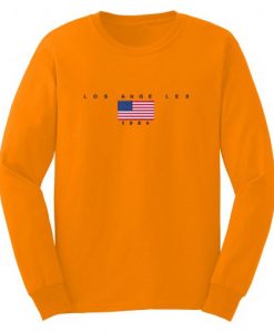 Los Angeles Flag USA 1984 Sweatshirt