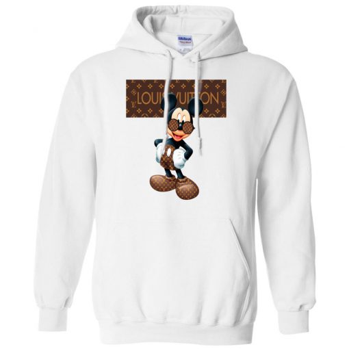 Louis Vuitton Stripe Mickey Hoodie