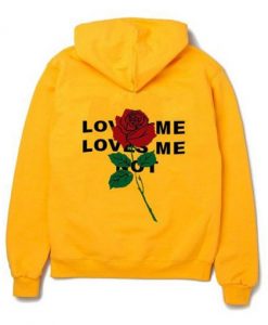 Loves Me Hoodie back