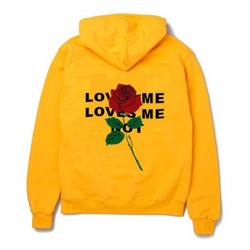 Loves Me Hoodie back