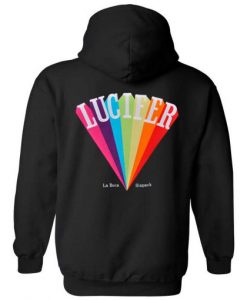 Lucifer Rainbow Hoodie Back