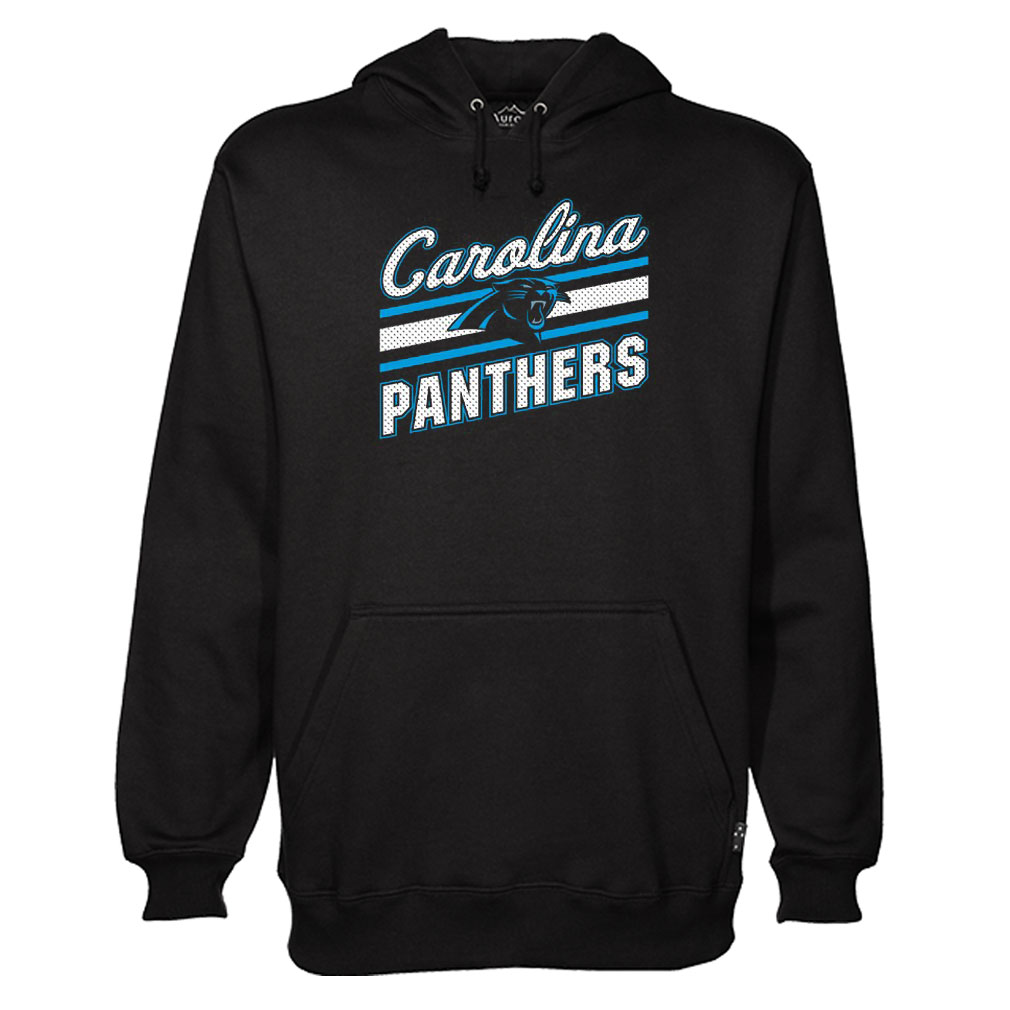 Majestic Black Carolina Panthers Hoodie