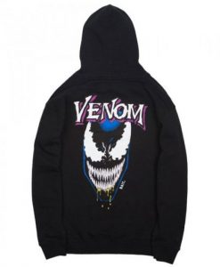 Marvel Venom Men Grin Hoodie back