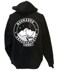 Maunakea Observatories Back Hoodie