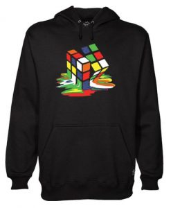 Melting Rubiks Cube Hoodie