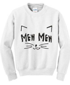 Mew Mew Cat Sweatshirt