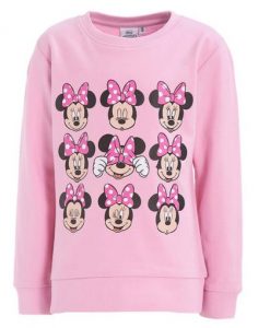 Minnie Mouse Face Sweatshirt