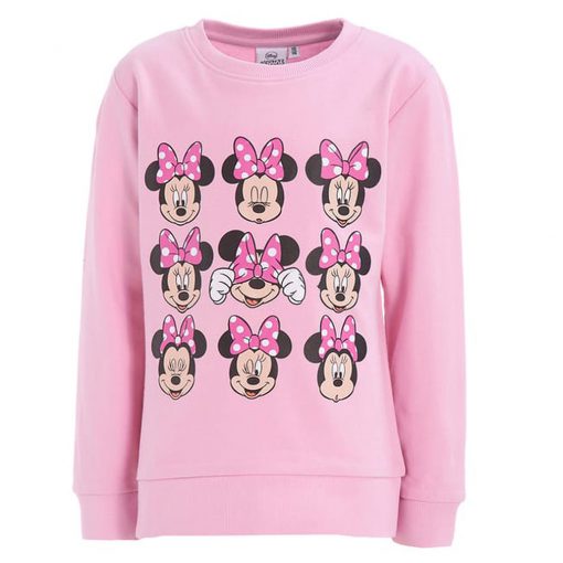 Minnie Mouse Face Sweatshirt
