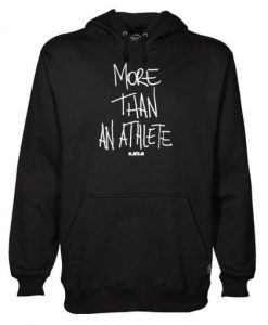 More Than An Athlete Black Hoodie