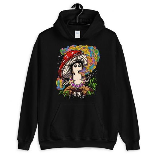 Mushrooms Hippie Hoodie