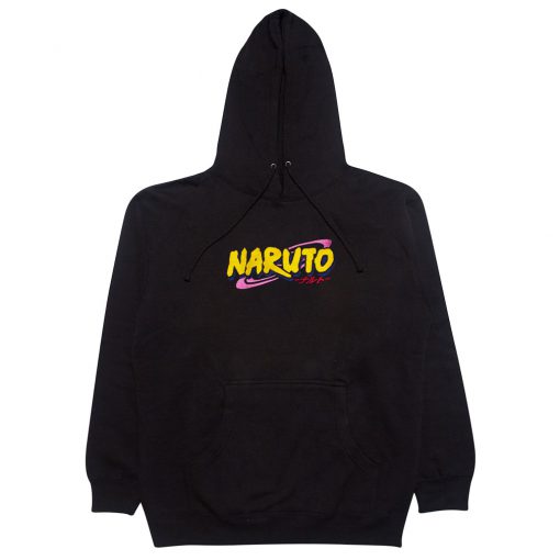 Naruto Logo Black Hoodie