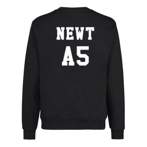 Newt A5 Sweatshirt Back