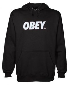 Obey Font Crewneck Hoodie