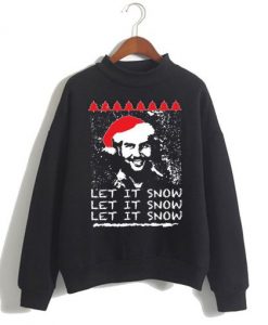 Pablo Escobar Let It Snow Men’s Sweatshirt