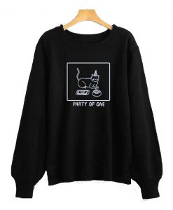 Party of One Raw Sweatshirt