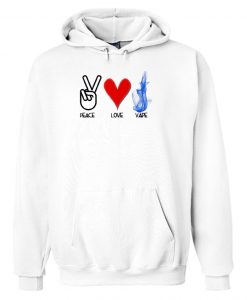 Peace Love Vape Hoodie