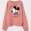 Pink Micky Mouse Sweatshirt