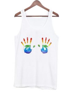 Rainbow Hand Tanktop