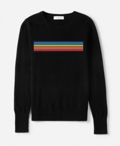 Rainbow Line Sweatshirt