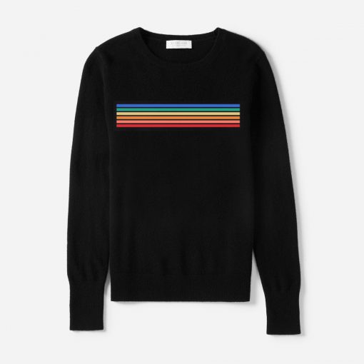 Rainbow Line Sweatshirt