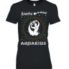 Santa Aquarius T Shirt