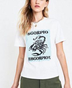 Scorpio Motif T-Shirt