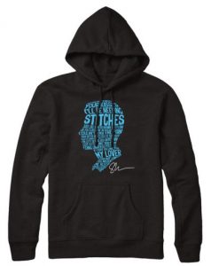 Shawn Mendes Stitches Campaign Black Hoodie