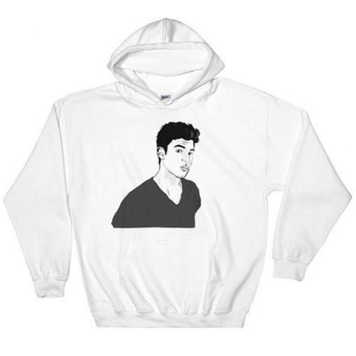 Shawn Mendes White Hoodie