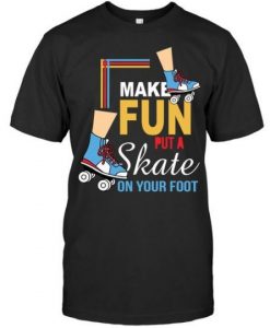 Skate Foot Skating T Shirt