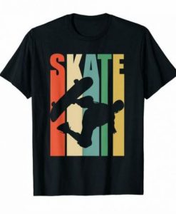 Skateboarder Retro T-shirt